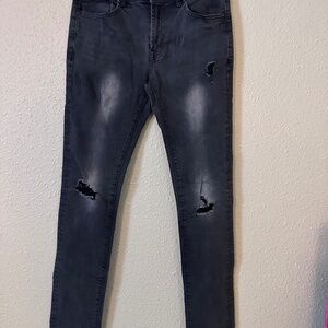 AG Adriano Goldschmied Boys/sz 18 Black jeans